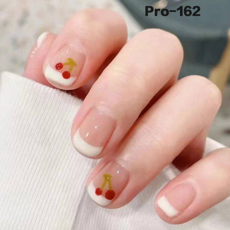 [Buy 6 Get 2]Promakepro Short-Length 160-240 Press on Nails Manicure 24PCS/Sets Unique Design Reusable