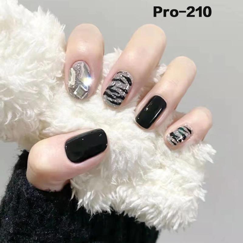 [Buy 6 Get 2]Promakepro Short-Length 160-240 Press on Nails Manicure 24PCS/Sets Unique Design Reusable