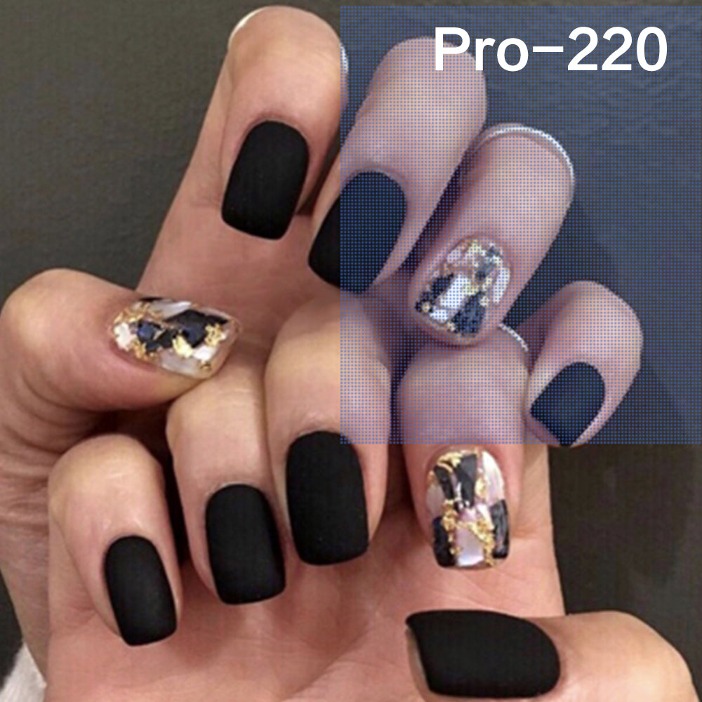 [Buy 6 Get 2]Promakepro Short-Length 160-240 Press on Nails Manicure 24PCS/Sets Unique Design Reusable