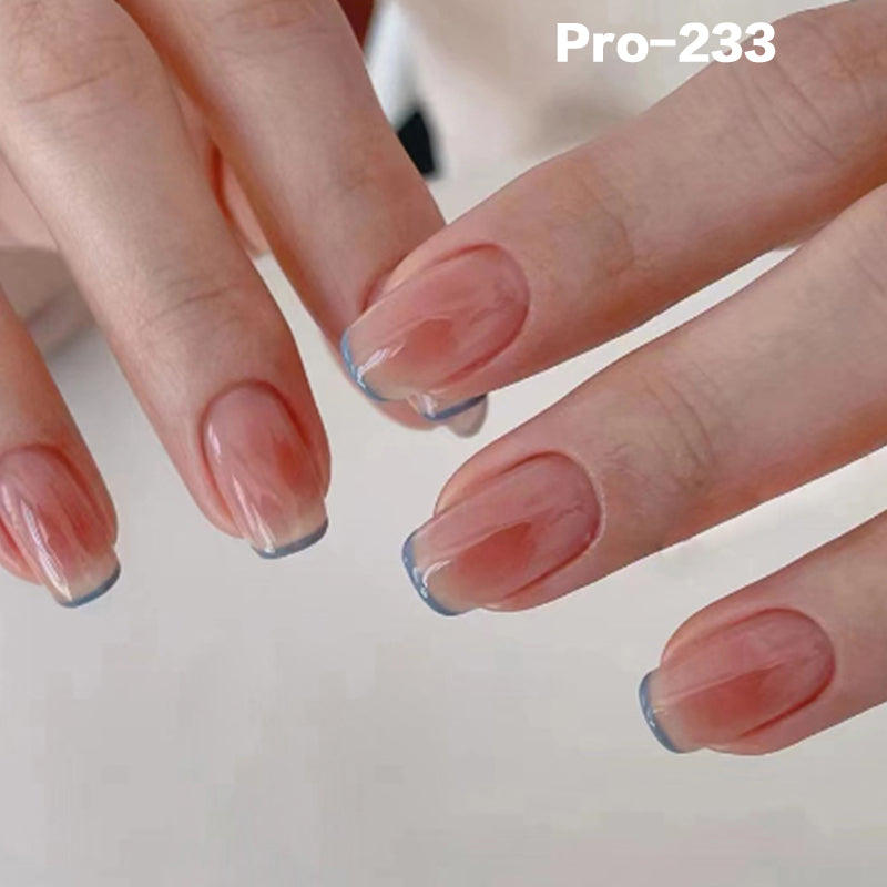 [Buy 6 Get 2]Promakepro Short-Length 160-240 Press on Nails Manicure 24PCS/Sets Unique Design Reusable