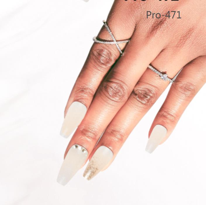 [Buy 6 Get 2]Promakepro Mid-Length 401-500 Press On Nails 24PCS/Sets Unique Design High Quality Reusable