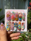 Spring Symphony(Inspired by elements of butterflies, ladybugs, and flowers, giving it a lively and natural feel.) Handmade Press-On Nails - Spring Collection, Floral Butterfly Design, Reusable 3D False Nails, 10 PCS with Glue