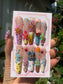 Spring Symphony(Inspired by elements of butterflies, ladybugs, and flowers, giving it a lively and natural feel.) Handmade Press-On Nails - Spring Collection, Floral Butterfly Design, Reusable 3D False Nails, 10 PCS with Glue