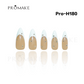 Promake Luxury French Tips Press on Nails Medium Length 25-28mm two part