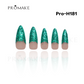 Promake Luxury French Tips Press on Nails Medium Length 25-28mm two part