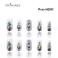 Promake SuperLuxury - H235-H273 - Custom Handmade Press On Nails 10PCS Reuseable Nails wtih Nail tools