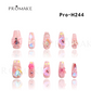 Promake SuperLuxury - H235-H273 - Custom Handmade Press On Nails 10PCS Reuseable Nails wtih Nail tools