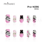 [New Arrival] Promake Luxury - Mid-Length H293Pink-H300 Handmade Press On Nails 10PCS Reuseable Nails wtih Nail tools