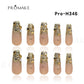 [New Arrival] Promake Luxury - Long length - H335-H350 - Custom Handmade Press On Nails 10PCS Reuseable Nails wtih Nail tools