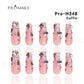 [New Arrival] Promake Luxury - Long length - H335-H350 - Custom Handmade Press On Nails 10PCS Reuseable Nails wtih Nail tools