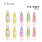 [New Arrival] Promake Luxury - Long length - H335-H350 - Custom Handmade Press On Nails 10PCS Reuseable Nails wtih Nail tools