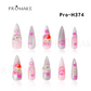 [New Arrival] Promake Luxury - Long length - H372-H386 - Custom Handmade Press On Nails 10PCS Reuseable Nails wtih Nail tools