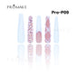 Promake Luxury  Handmade Press On Nails - P01-P17 - Nails length 55MM - Durable Reuseable Nails wtih Nail tools 10PCS XS-XL