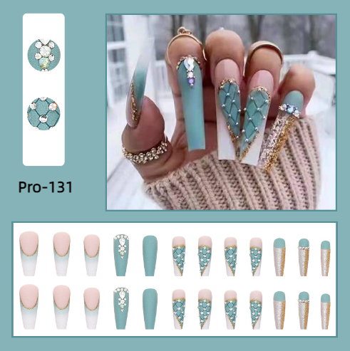 [Buy 6 Get 2]Promakepro Long-length 101-159Press On Nails 24PCS/Sets Unique Design High Quality Reusable