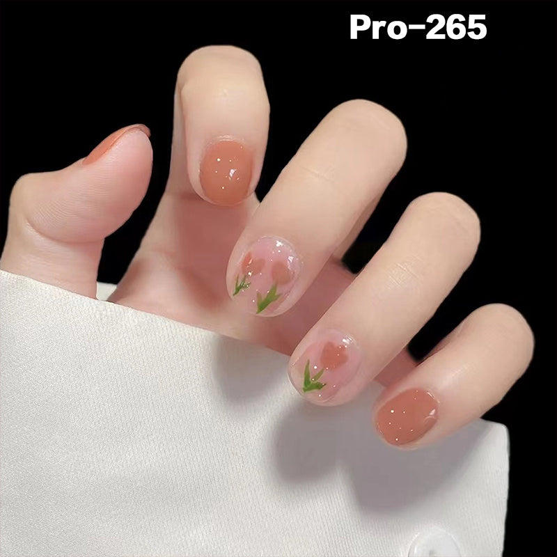 [Buy 6 Get 2]Promakepro Short-Length 241-310Press on Nails Manicure 24PCS/Sets Unique Design Reusable