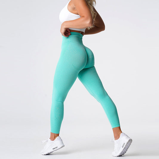 Beauty Contour Trousers European and American Sports Yoga Fitness Yoga Pants Us Version without Logo High Quality in Stock