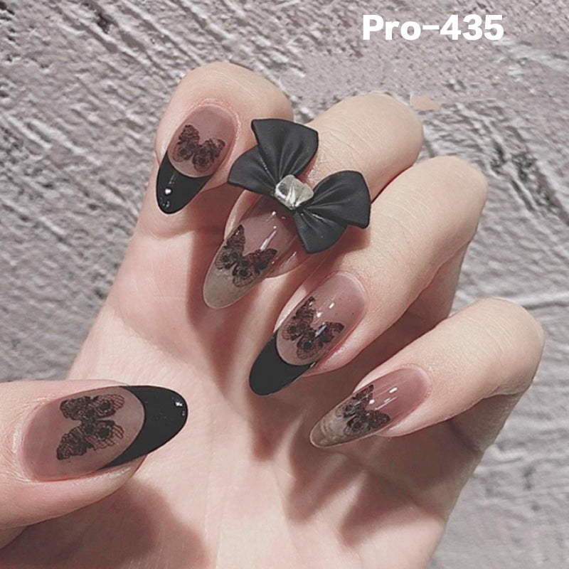 [Buy 6 Get 2]Promakepro Mid-Length 401-500 Press On Nails 24PCS/Sets Unique Design High Quality Reusable