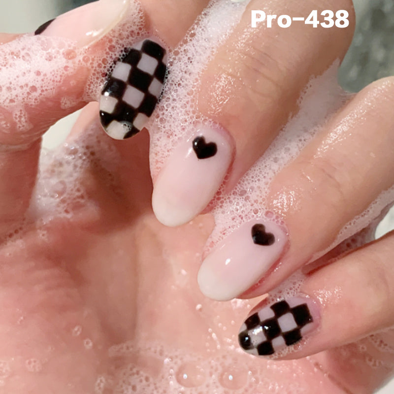 [Buy 6 Get 2]Promakepro Mid-Length 401-500 Press On Nails 24PCS/Sets Unique Design High Quality Reusable