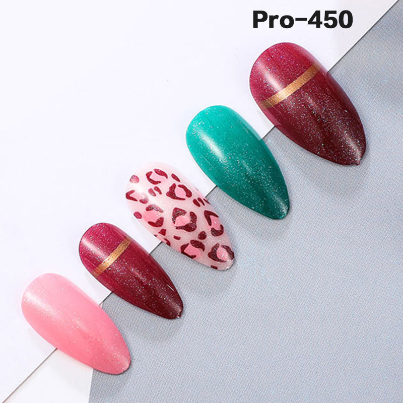 [Buy 6 Get 2]Promakepro Mid-Length 401-500 Press On Nails 24PCS/Sets Unique Design High Quality Reusable