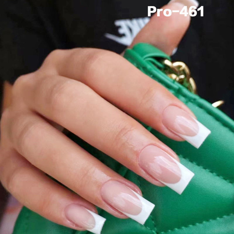 [Buy 6 Get 2]Promakepro Mid-Length 401-500 Press On Nails 24PCS/Sets Unique Design High Quality Reusable