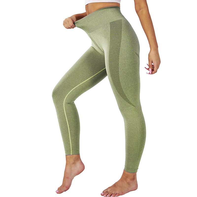 Beauty Contour Trousers European and American Sports Yoga Fitness Yoga Pants Us Version without Logo High Quality in Stock