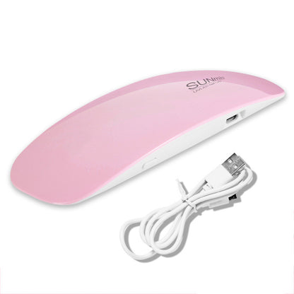 Promake® Small Hot Lamp Mini Mouse Light Gel Nail Polish Heating Lamp UV Phototherapy Machine Handheld Led Manicure Machine