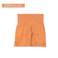 Fitness Contour Shorts Europe and America Cross Border Smiley Shorts Yoga Shorts Fitness Shorts